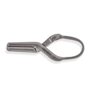 vessel mini occlusion clip (temporary) – 4mm straight jaw, stainless steel