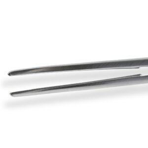 debakey cooley forceps – curved carmalt jaws, 23cm
