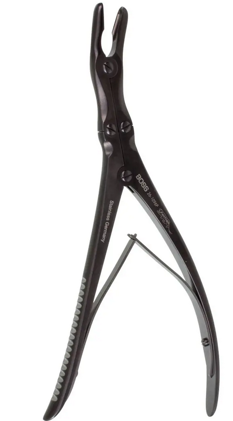 leksell rongeur – left curved handle, 8mm jaws, 9″, panther ceramic coated leksell rongeur – left curved handle, 8mm jaws, 9″, panther ceramic coated