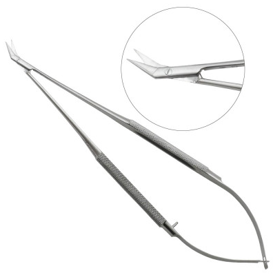 jacobson micro scissor – 25° round handle, 6 1/2″ jacobson micro scissor – 25° round handle, 6 1/2″